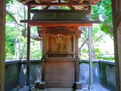 八幡社の本殿・本堂