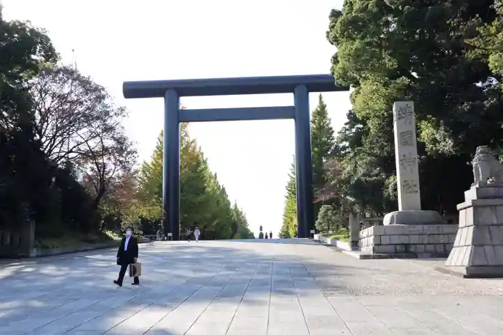 靖國神社の鳥居