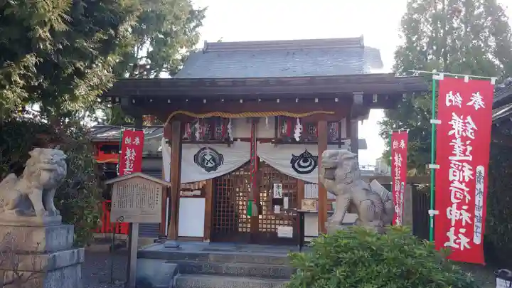 鎌達稲荷神社の山門・神門