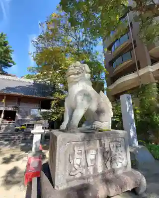 菅生神社の狛犬