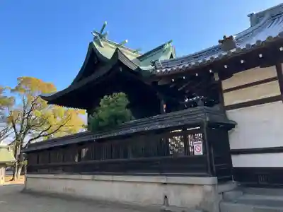 松原八幡神社の本殿・本堂