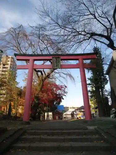 榴岡天満宮の鳥居