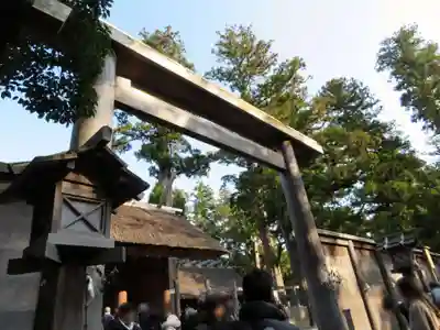 伊勢神宮外宮(豊受大神宮)の鳥居