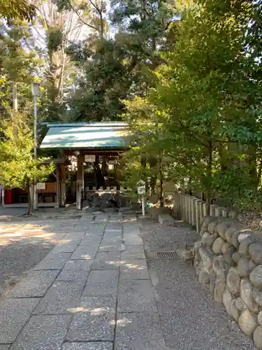 伊勢神社の手水舎