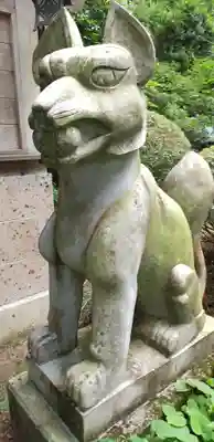 安住神社の狛犬