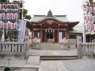 長浦神社の本殿・本堂