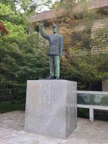 山梨縣護國神社の像