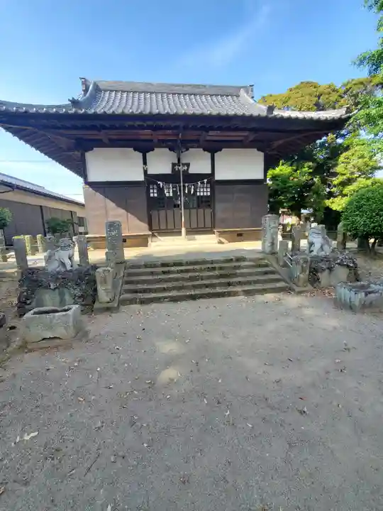 神明社・大杉神社の本殿・本堂
