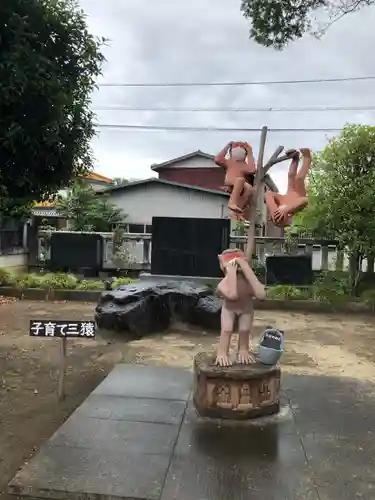 上里菅原神社の狛犬