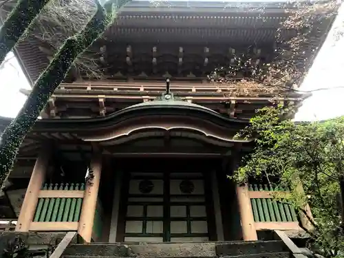 柞原八幡宮の山門・神門
