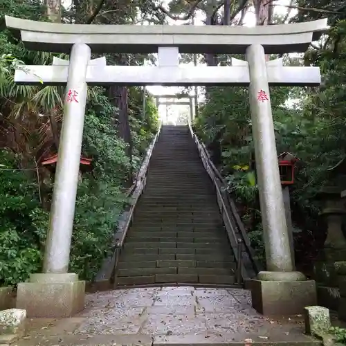 素鵞熊野神社の鳥居