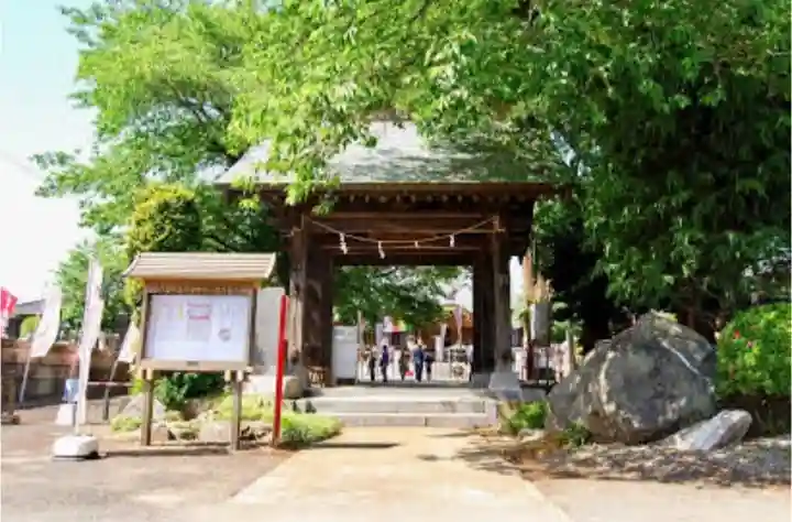 下野大師華蔵寺の山門・神門