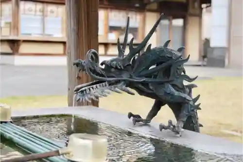 子守神社の手水舎