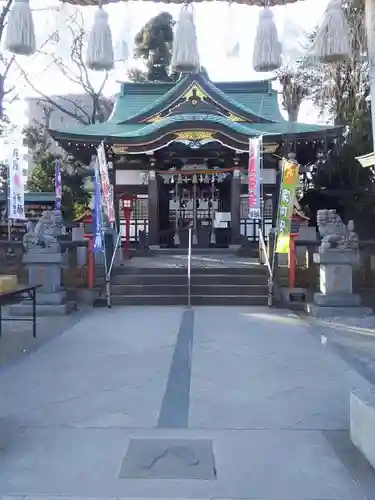 川越八幡宮の本殿