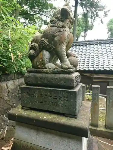 笏谷神社の狛犬