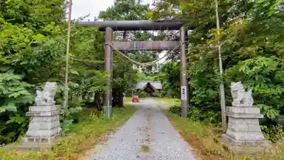 上士別神社の鳥居