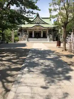 難波八阪神社の本殿・本堂