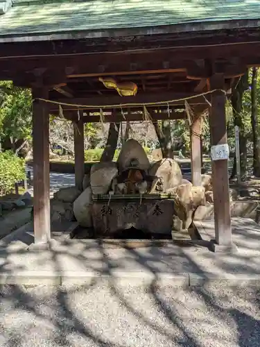 豊國神社の手水舎