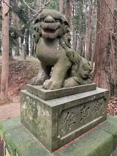 高天神社の狛犬