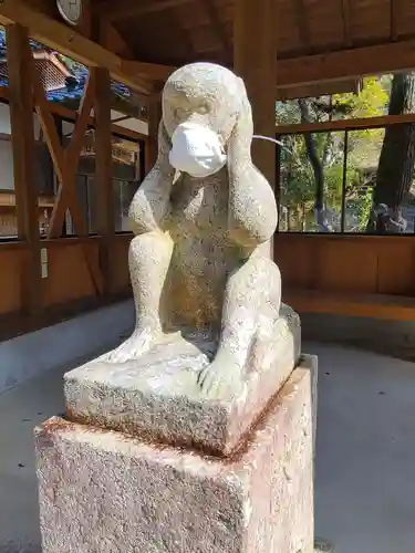 日吉神社の狛犬