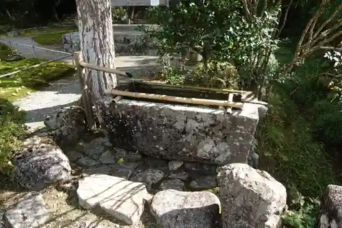大原寺勝林院の手水舎