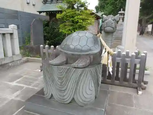 亀有香取神社の狛犬