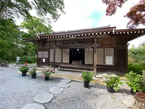 石都々古和気神社の本殿