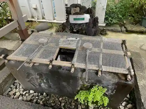 高輪神社の手水舎