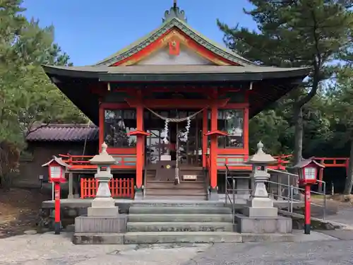 月讀神社の本殿