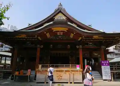 湯島天満宮の本殿・本堂