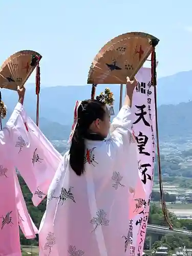 稲倉棚田社の神楽