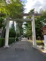富良野神社の鳥居