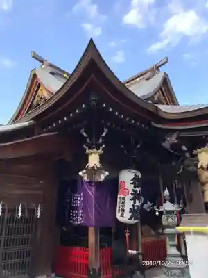 櫛田神社の本殿・本堂
