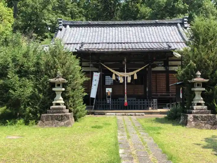 甲斐総社八幡神社の本殿・本堂