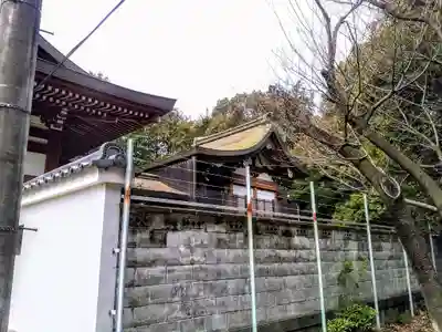 社口社の本殿・本堂