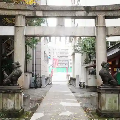 日本橋日枝神社の鳥居
