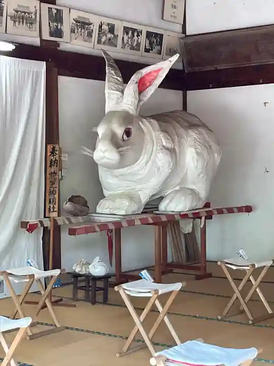 菟足神社の狛犬