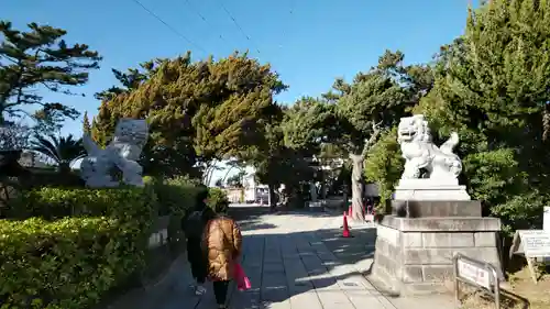 森戸大明神（森戸神社）の狛犬