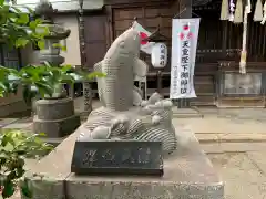 栗橋八坂神社の狛犬