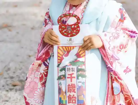 伊豆山神社 里宮の七五三参