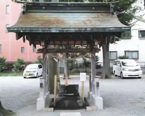 相模原氷川神社の手水舎