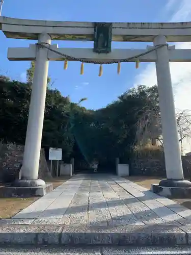 酒列磯前神社の鳥居