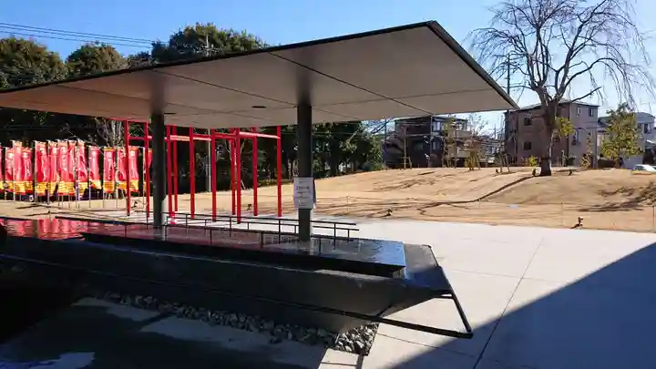 武蔵野坐令和神社の手水舎