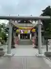 烈々布神社の鳥居