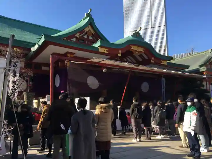 日枝神社の本殿・本堂