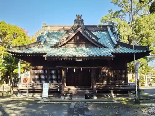 廣瀬神社の本殿