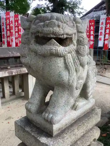 八幡社（大秋八幡社）の狛犬