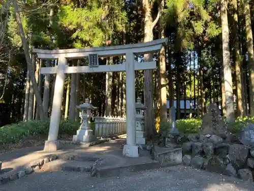 山宮浅間神社の鳥居