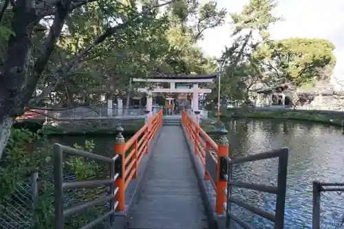 真清田神社の庭園