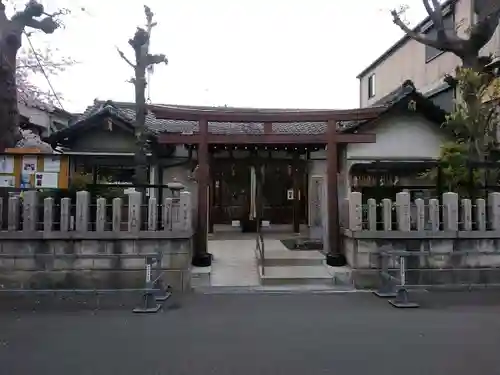 香具波志神社 三津屋御旅所の鳥居